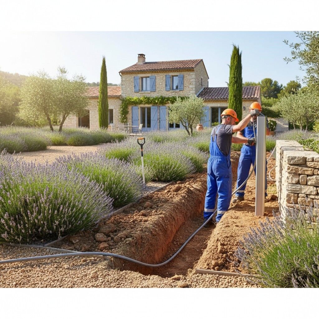 Projet de Électricien viticole - Photo 1